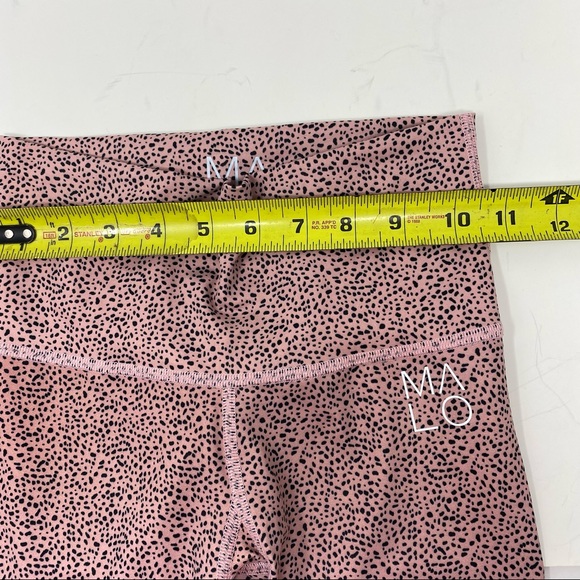 Malo Pink Animal Print Leggings XS - Picture 6 of 9